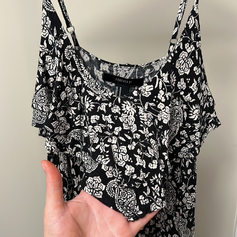 Forever 21 Maxi Ruffle Dress - Picture 3 of 4